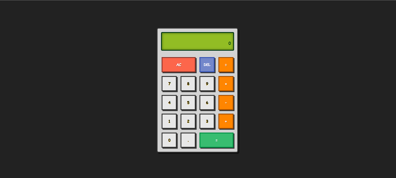 JavaScript Calculator